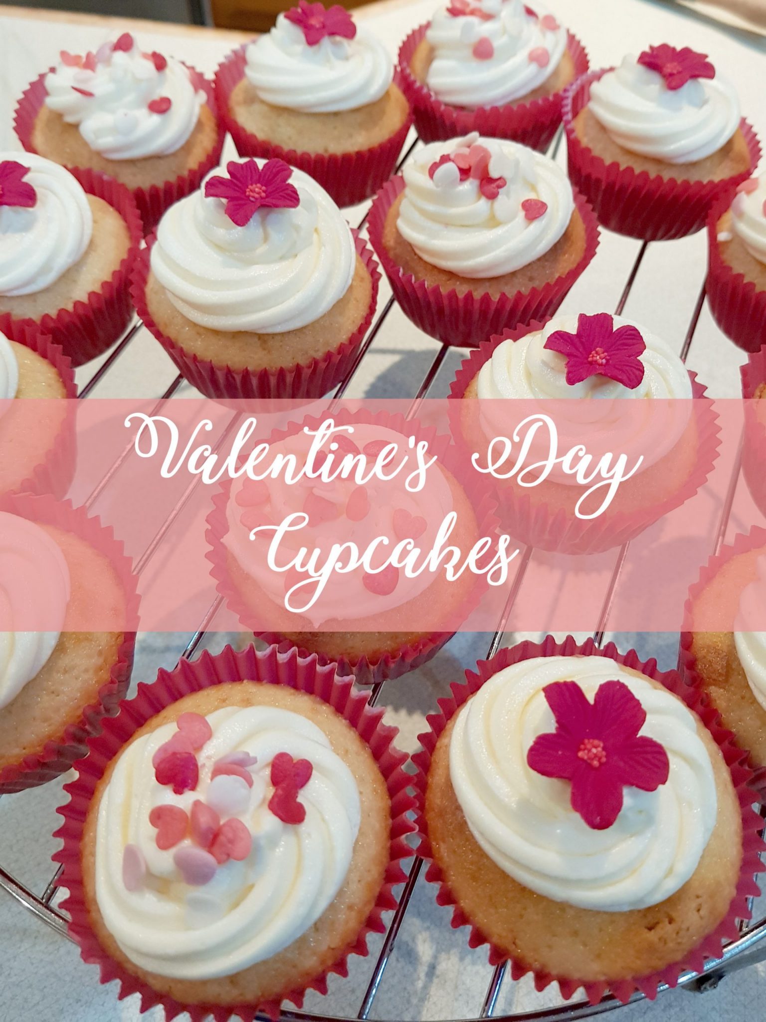 You are currently viewing NIBBLES: Valentine’s Day Cupcakes