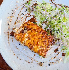 GRILLED FETA CHEESE AT HIGHGATE WINE ESTATE